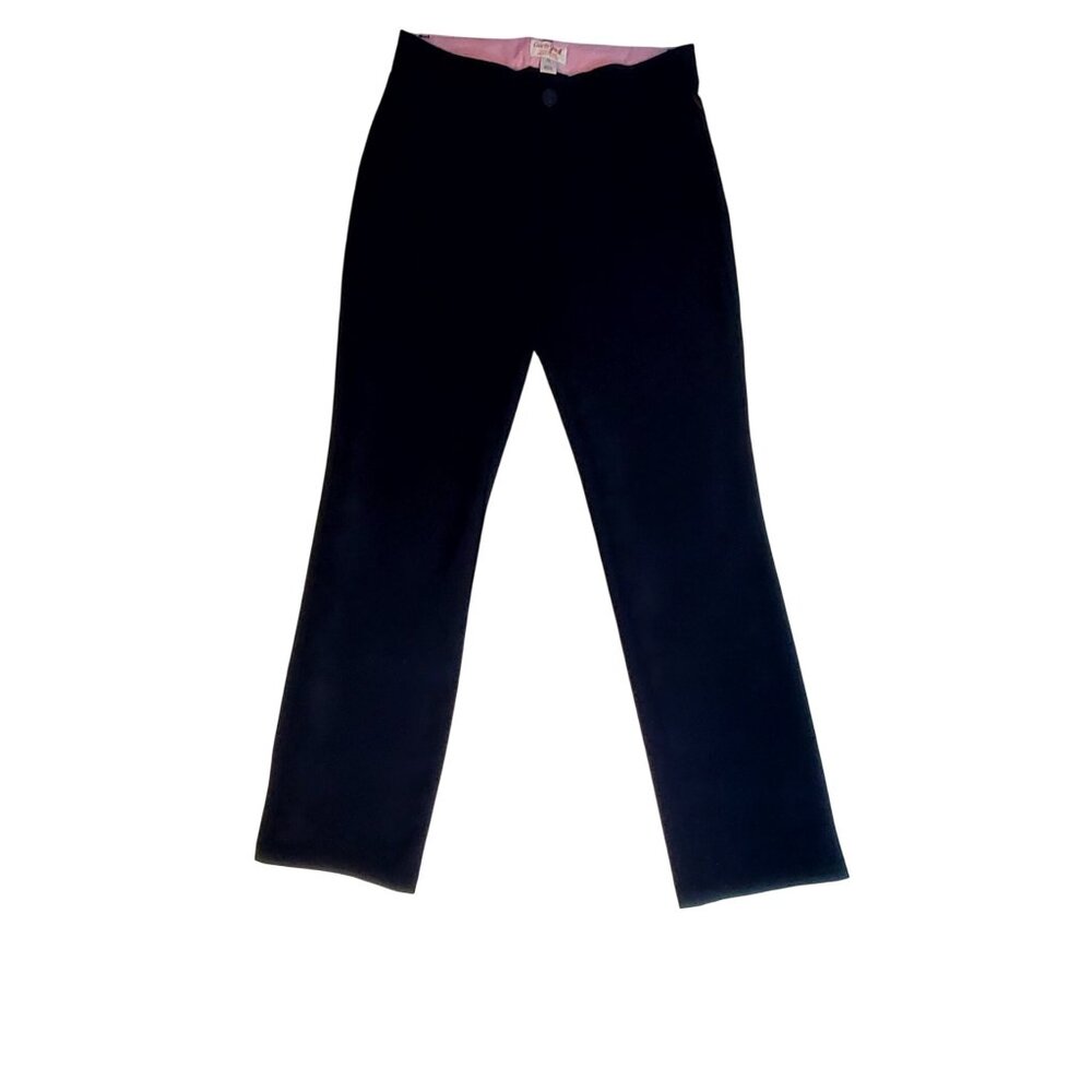 Cat & Jack Girls Navy School Uniform Stretch Pants Size 10 Made In Vietnam
